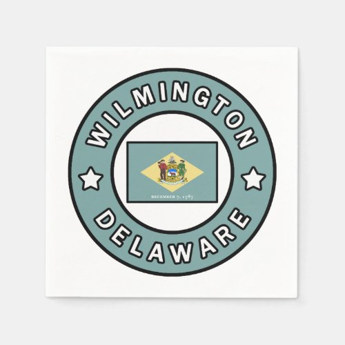 Wilmington Delaware Napkins