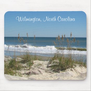 Wilmington  North Carolina Ocean Scene Mousepad by merrydestinations at Zazzle