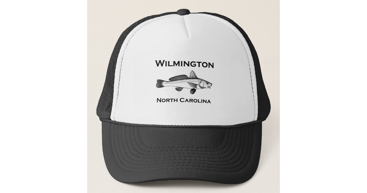 Wilmington North Carolina Saltwater Fishing Trucker Hat | Zazzle