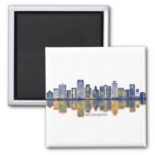 Wilmington Skyline Magnet