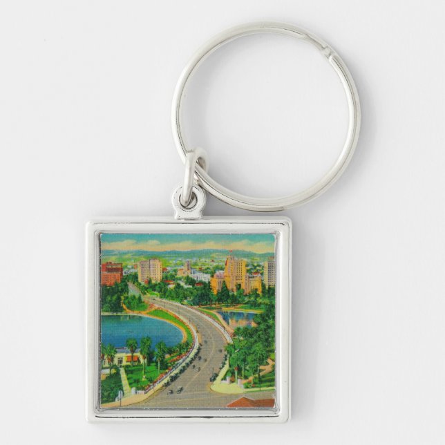 Wilshire Boulevard, Gen. Douglas MacArthur Keychain (Front)