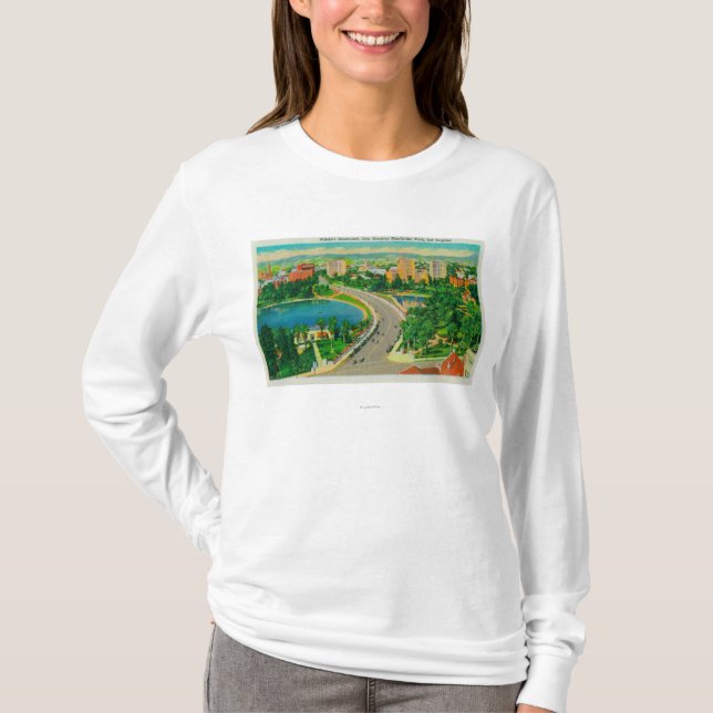 Wilshire Boulevard, Gen. Douglas MacArthur T-Shirt (Front)