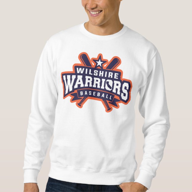 Wilshire Warriors Baseball League Logo Sweatshirt (Front)