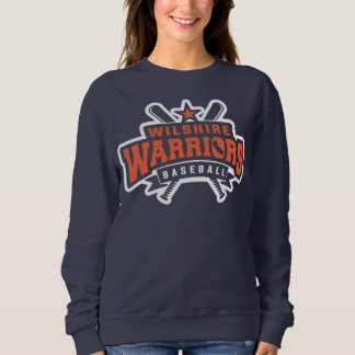 Wilshire Warriors Baseball League White Logo Sweatshirt