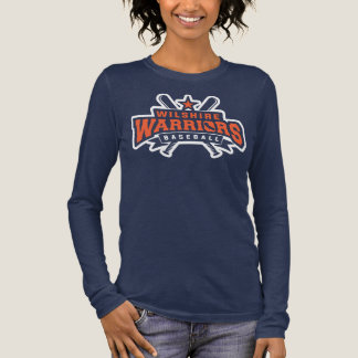 Wilshire Warriors Baseball League White Logo Tri-Blend Shirt