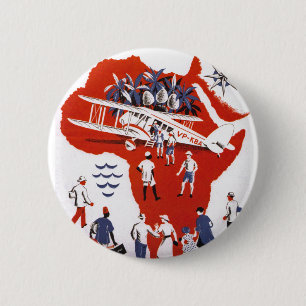 Wilson Airways ~ Africa Pinback Button