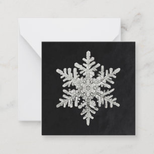 Wilson Bentley's Snowflake Note Card