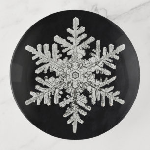 Wilson Bentley's Snowflake Trinket Tray