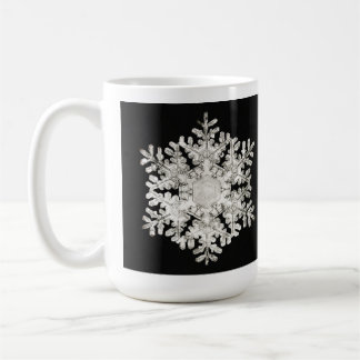  Wilson Bentley's 'Stellar Snowflake No. 586' Coffee Mug