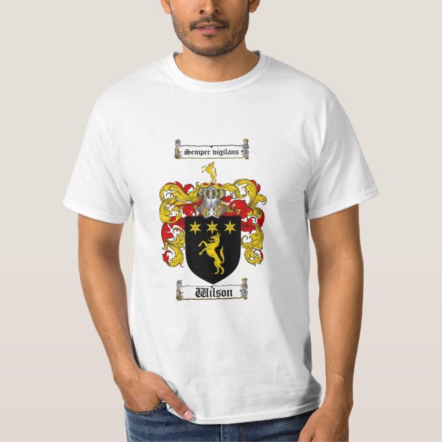 Wilson Coat of Arms T-Shirt (Front)
