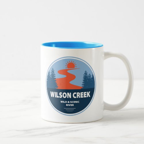 Wilson Creek Wild And Scenic River North Carolina Two_Tone Coffee Mug