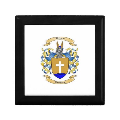  Wilson Family Crest German Clan    Gift Box