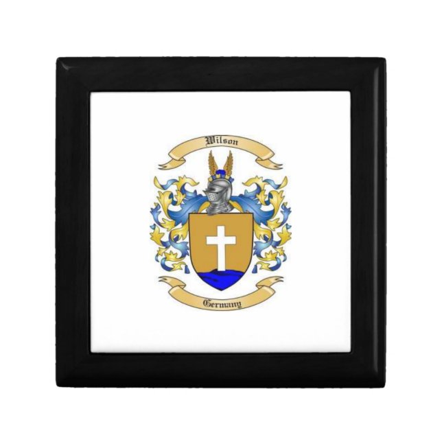  Wilson Family Crest [German Clan]    Gift Box (Front)