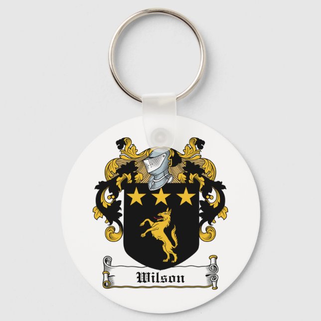 Wilson Family Crest Keychain (Front)
