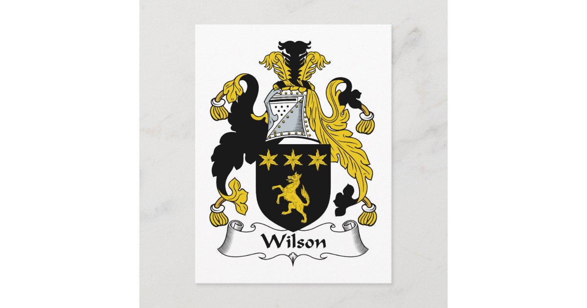 wilson family crest