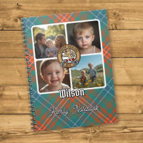 Wilson Family Photo Collage Notebook