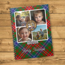 Wilson Family Photo Collage Notebook
