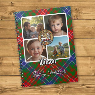 Wilson Family Photo Collage Notebook