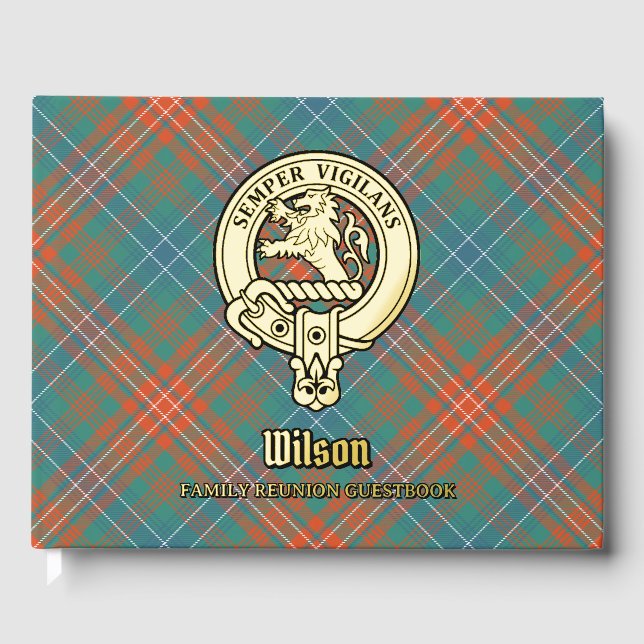 Wilson Family Reunion Guest Book (Front)
