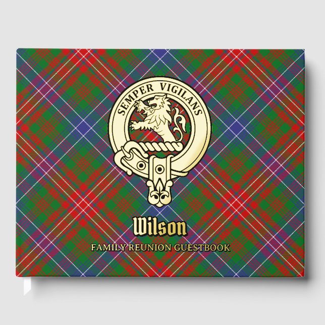 Wilson Family Reunion Guest Book (Front)