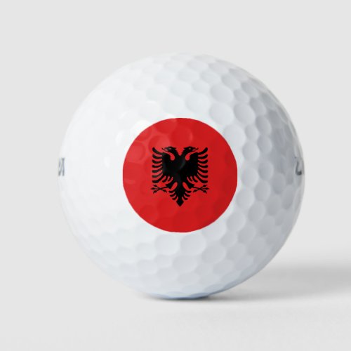 Wilson Golf Ball with flag of Albania