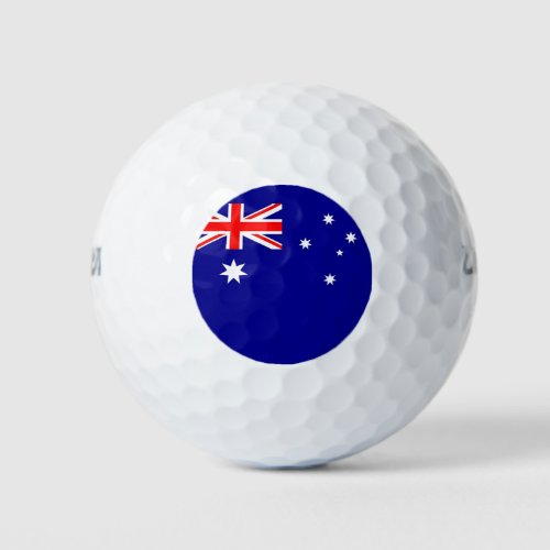 Wilson Golf Ball with flag of Australia