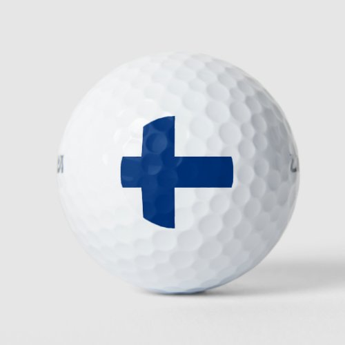 Wilson Golf Ball with flag of Finland