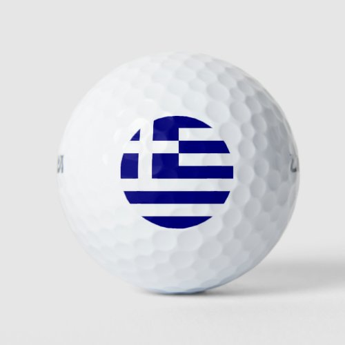 Wilson Golf Ball with flag of Greece