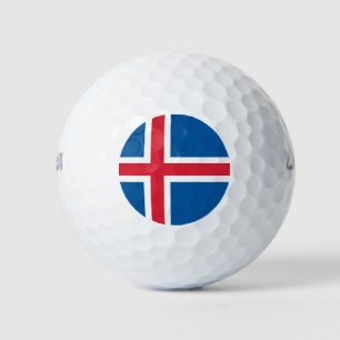 Wilson Golf Ball with flag of Iceland