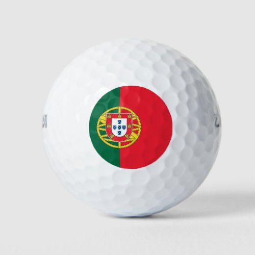 Wilson Golf Ball with flag of Portugal