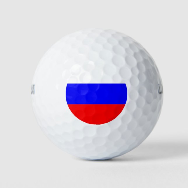 Wilson Golf Ball with flag of Russia (Front)