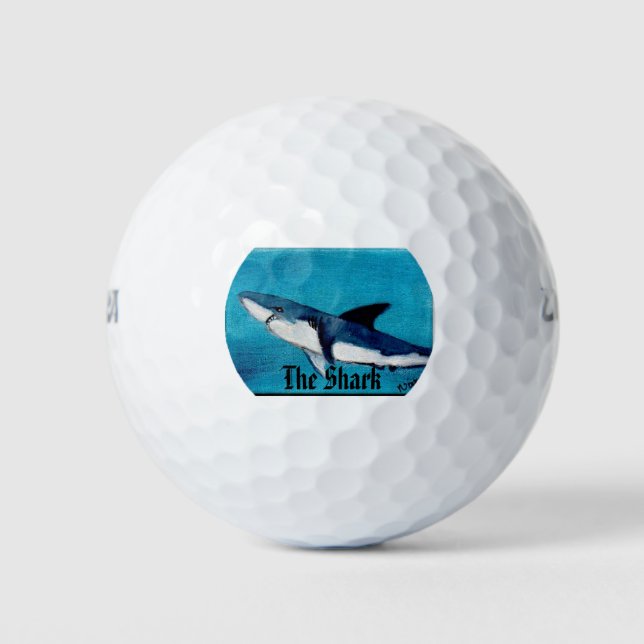 Wilson Golf Balls "The Shark" (Front)