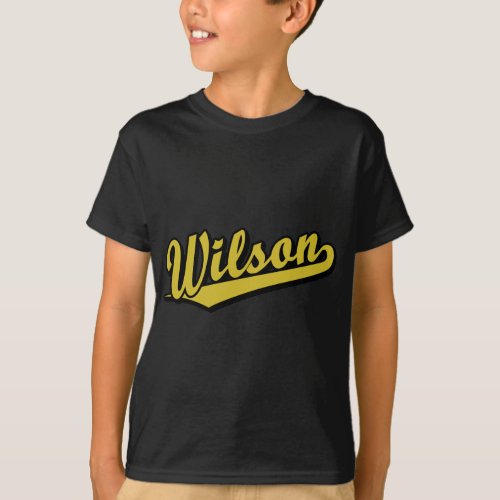 Wilson in Gold T_Shirt