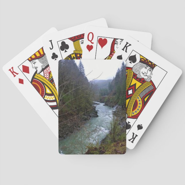 Wilson River, OR Poker Cards (Back)