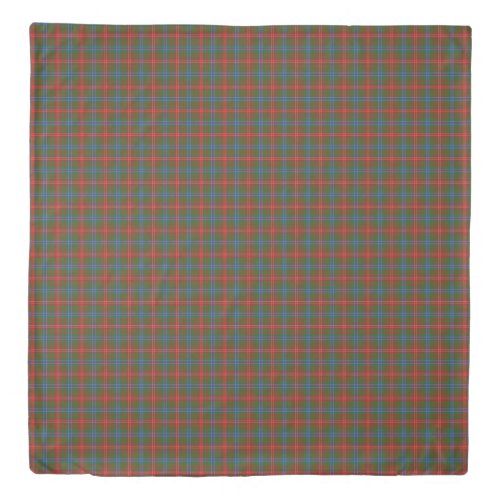 Wilson Scottish Plaid Printed Tartan Duvet Cover