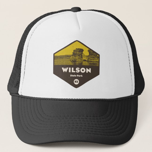 Wilson State Park Kansas Trucker Hat (Front)