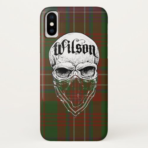 Wilson Tartan Bandit iPhone X Case