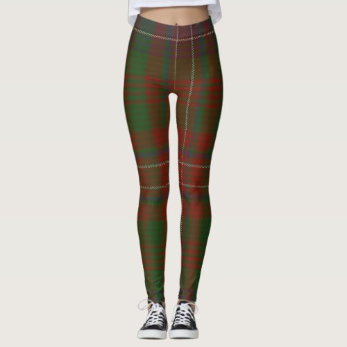 Wilson Tartan Clan Plaid Leggings