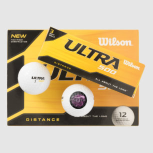 Wilson Ultra 500 Distance Golf Ball (12 pack) TRUT