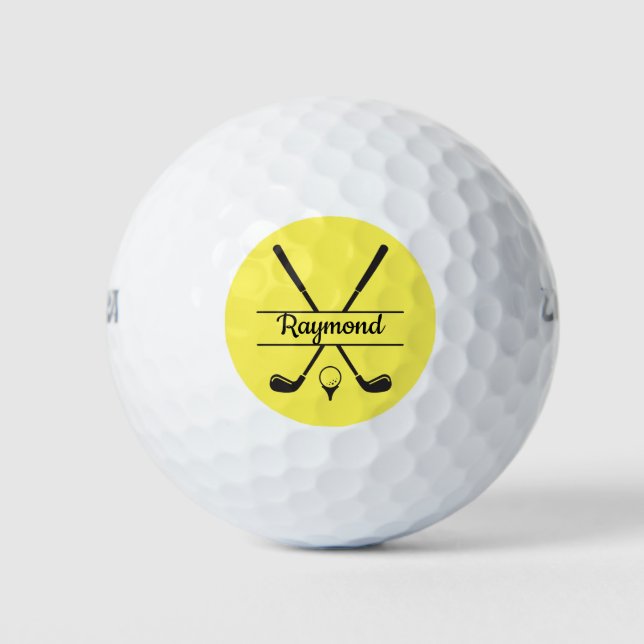 Wilson Ultra Distance Golf Balls - Personalized (Front)