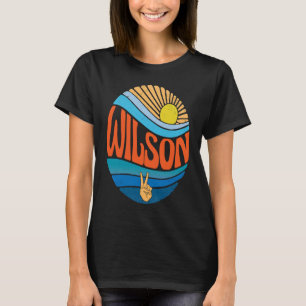 Wilson  Vintage Sunset Wilson Groovy Tie Dye T-Shirt