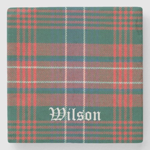 Wilson Wilson Scottish Tartan Wilson Stone Coaster