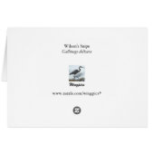 Wilson's Snipe Cards (Back Horizontal)