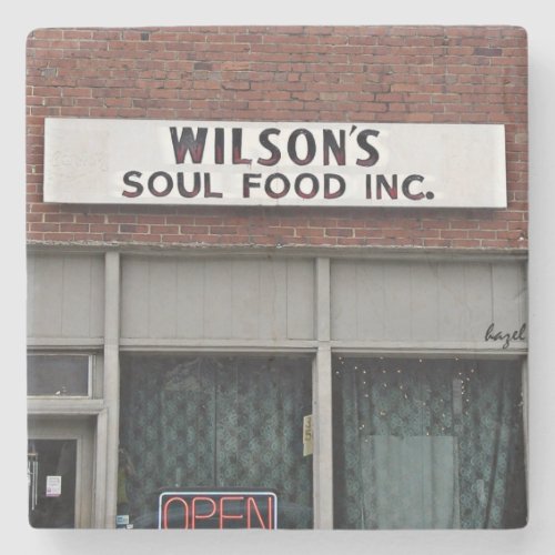 Wilsons Soul Food AthensGeorgiaMarble Coaster