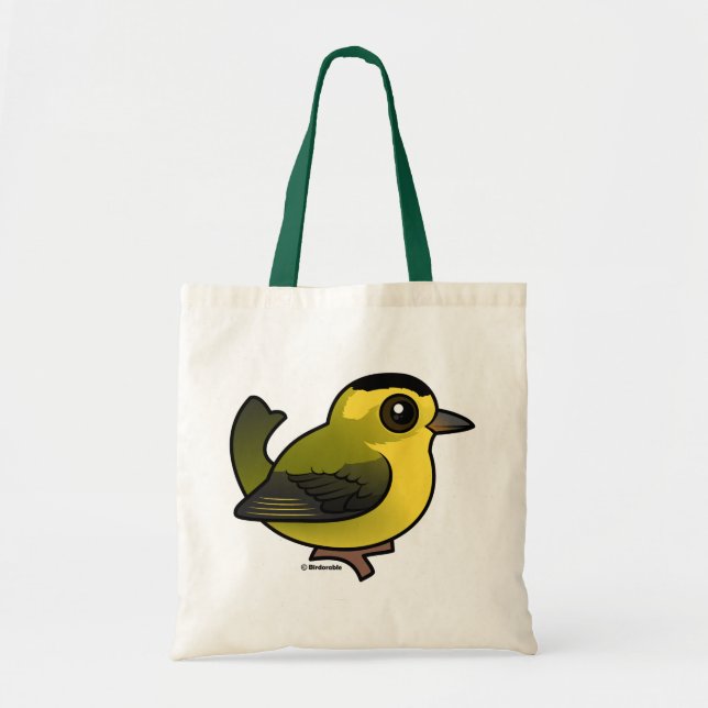 Wilson's Warbler Tote Bag (Front)