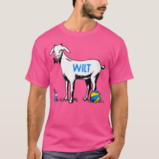 Wilt Chamberlain Goat Basketball T-Shirt