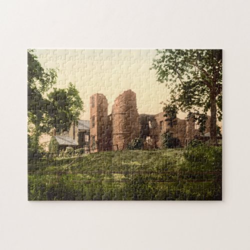 Wilton Castle Ross_on_Wye Herefordshire England Jigsaw Puzzle