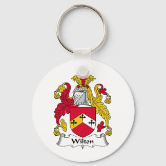 Wilton Family Crest Keychain