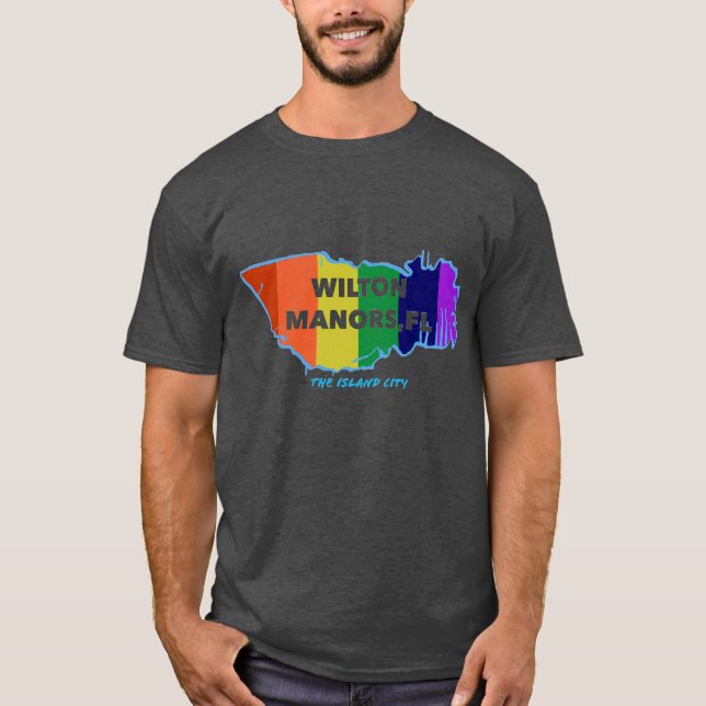 Wilton Manors, FL Pride T-Shirt (Front)
