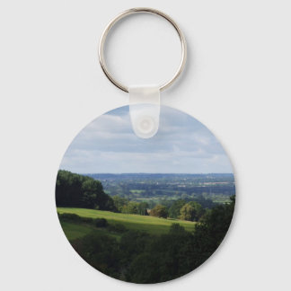 Wiltshire Countryside Keychain